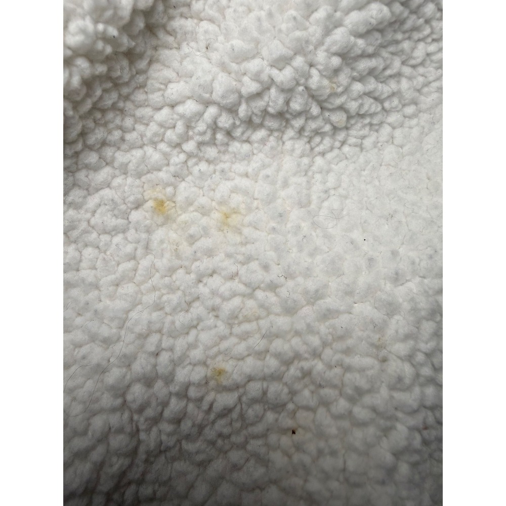 Carter's Baby Sherpa Fleece Vest White Bear 12 Months Zip Up Soft Warm - Picture 8 of 8